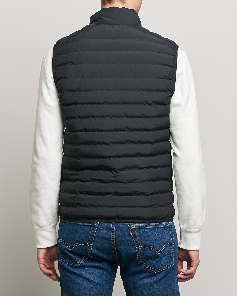 Uomini | Gilet | Lacoste | Lightweight Water-Resistant Quilted Zip Vest Black
