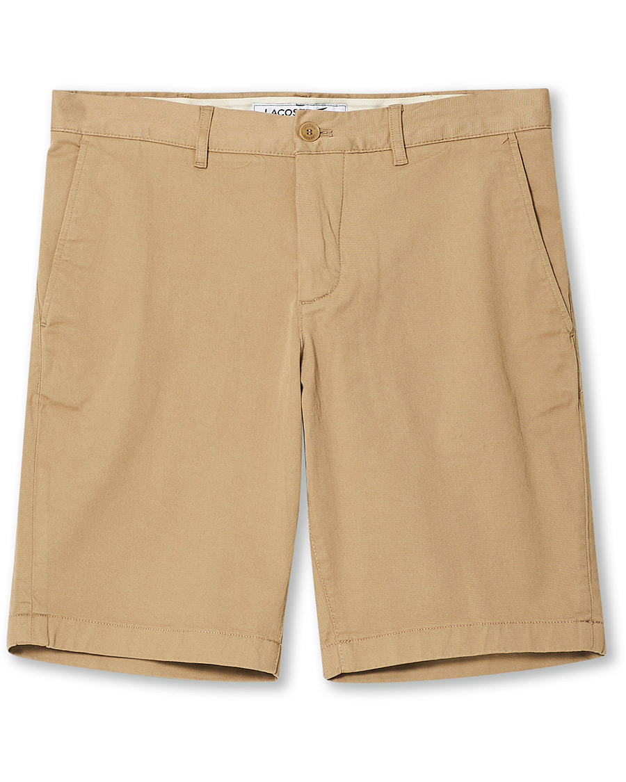 Uomini | Pantaloncini | Lacoste | Slim Fit Stretch Cotton Bermuda Shorts Viennese