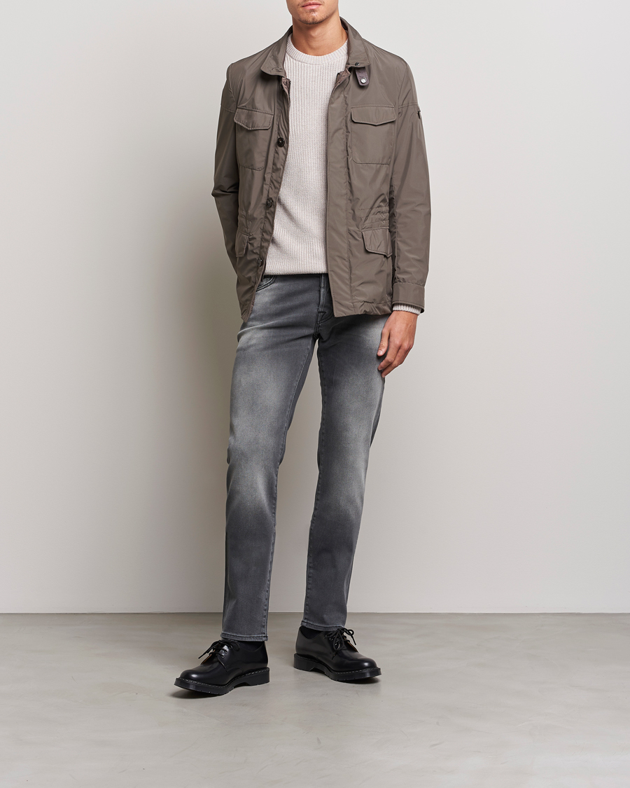 Uomini | Jeans | Jacob Cohën | Nick 622 Slim Fit Stretch Jeans Black Medium Wash