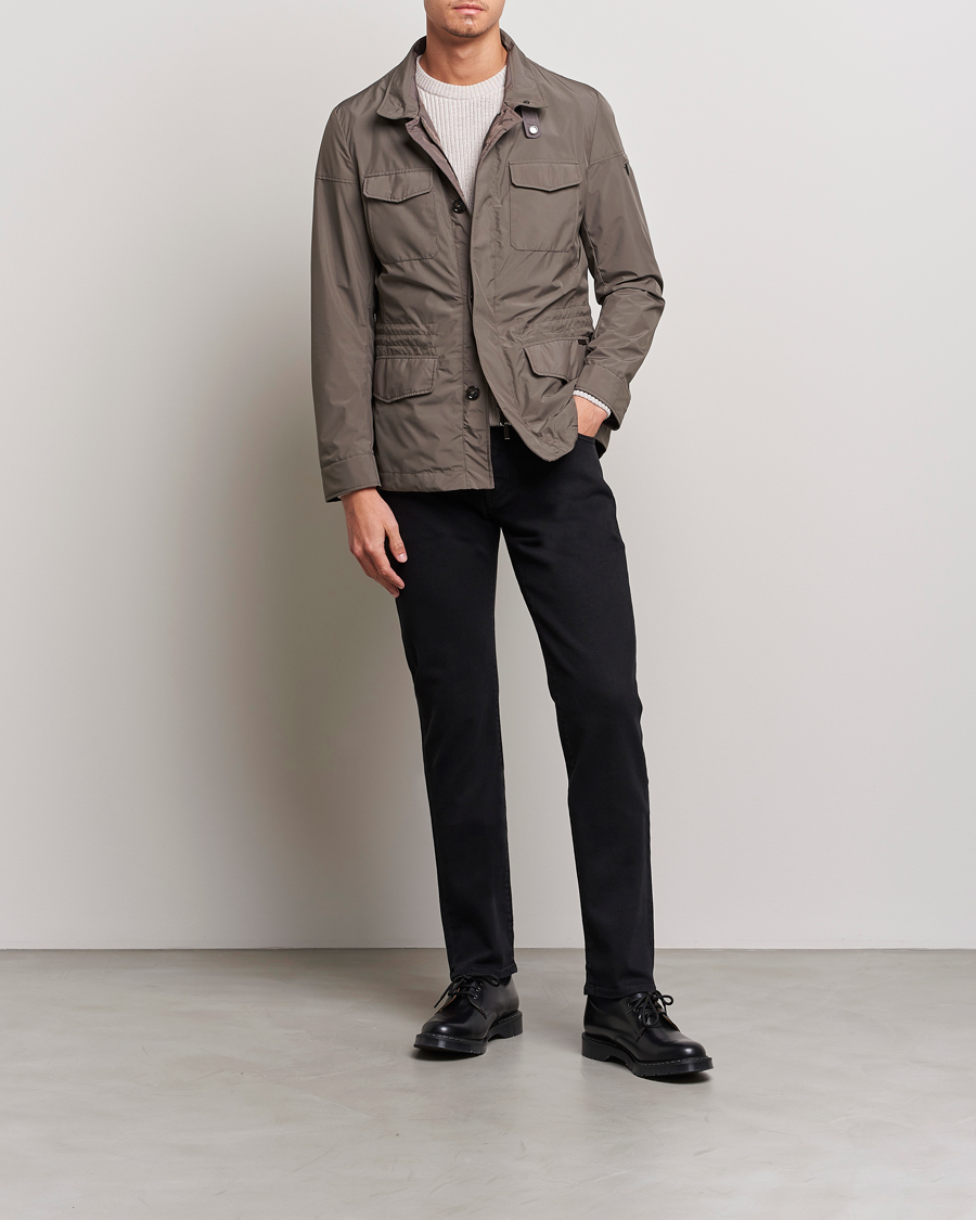 Uomini | Jeans | Jacob Cohën | Nick 622 Slim Fit Stretch Jeans Black Dark Wash