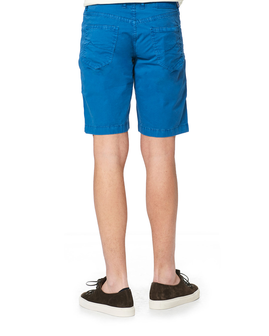Uomini | Pantaloncini | Jacob Cohën | Nicolas Cotton Shorts Blue