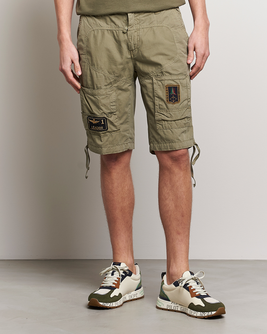Uomini | Pantaloncini | Aeronautica Militare | Heritage Bermuda Shorts Green