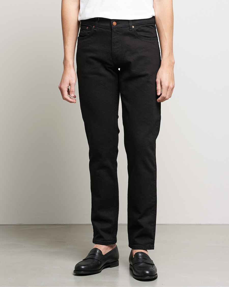 Uomini | Jeans | Oscar Jacobson | Albert Cotton Stretch Jeans Black