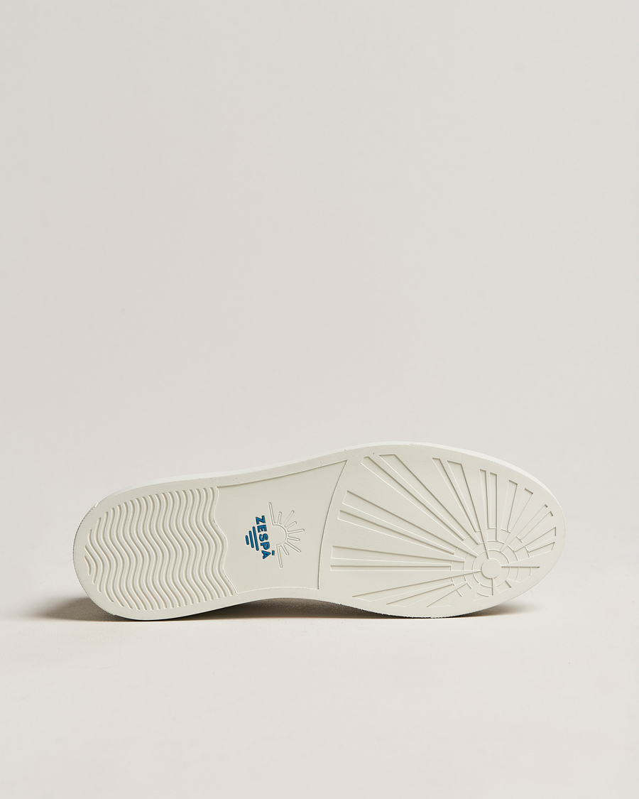 Uomini | Zespà ZSP4 Nappa Leather Sneakers White/Navy | Zespà | ZSP4 Nappa Leather Sneakers White/Navy