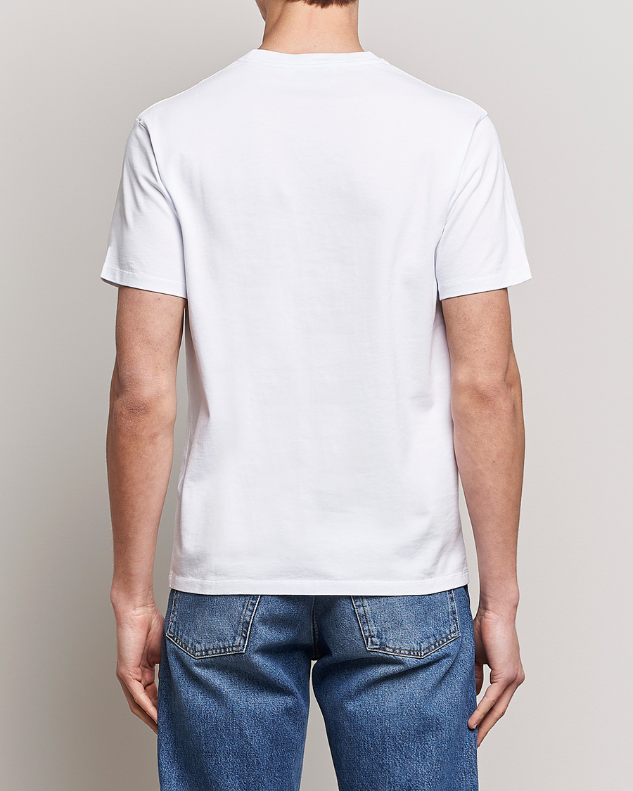 Uomini | T-shirt | Maison Kitsuné | Mini Handwriting T-Shirt White