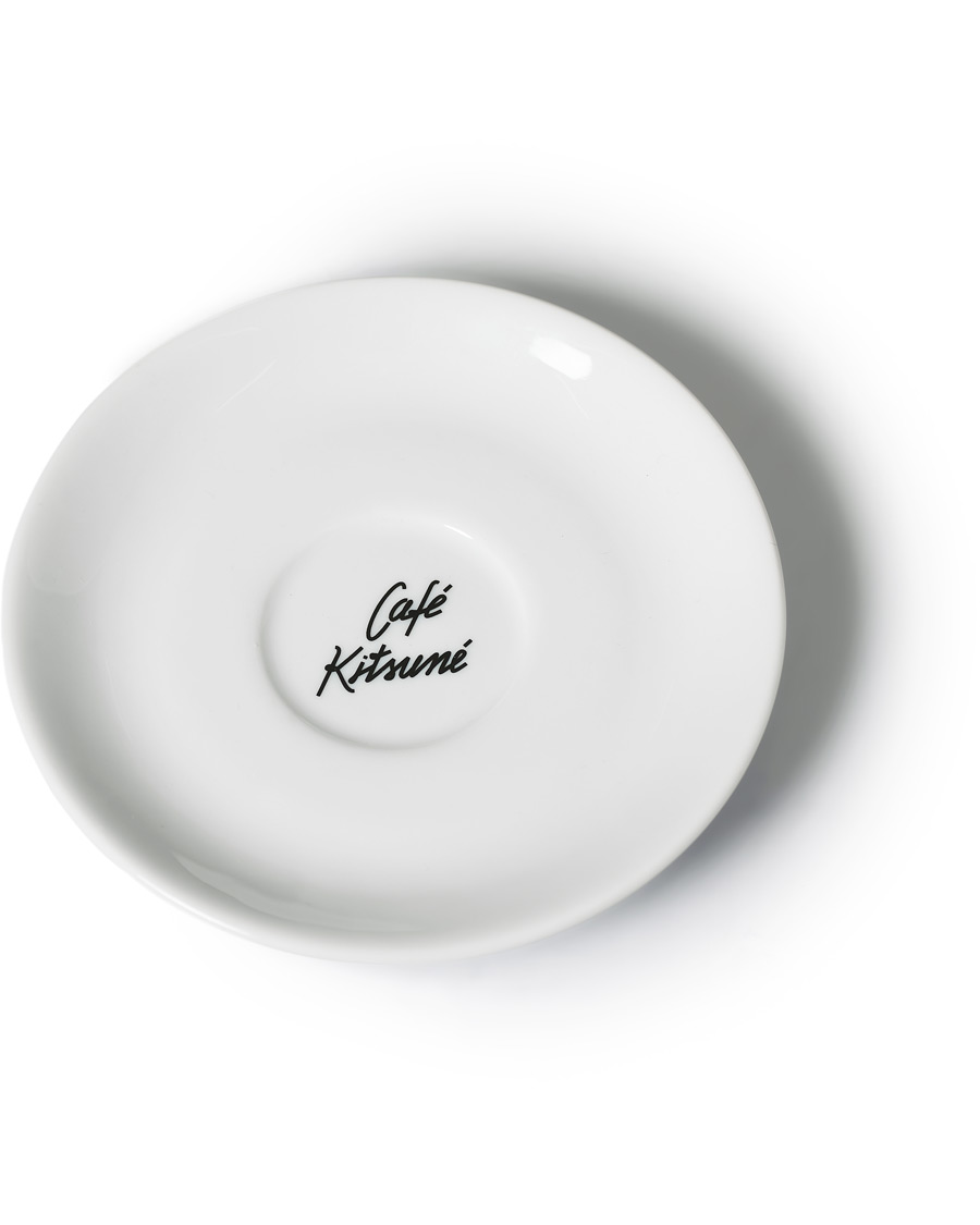 Uomini | Café Kitsuné Espresso Cup & Saucer White | Café Kitsuné | Espresso Cup & Saucer White