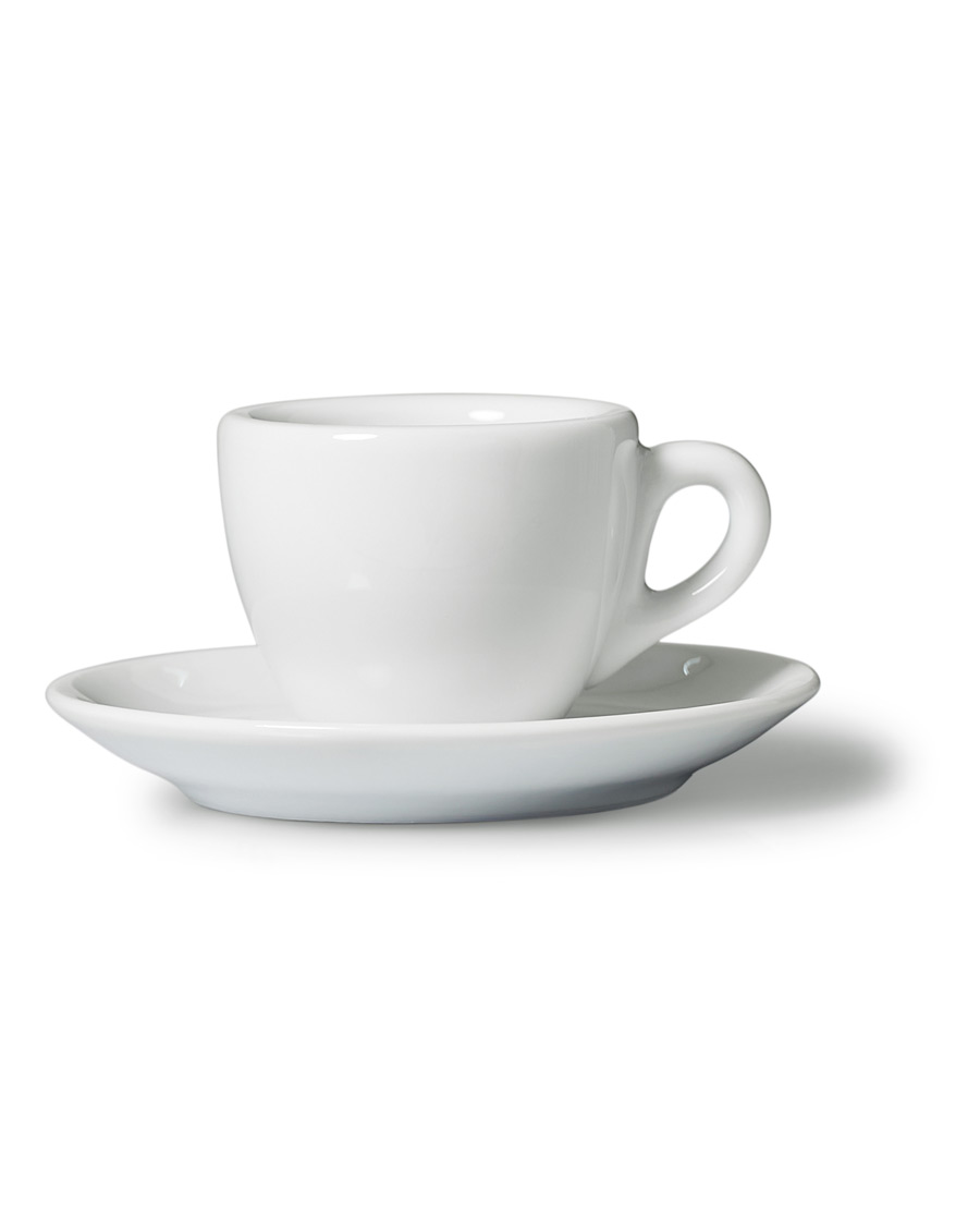 Uomini | Café Kitsuné Espresso Cup & Saucer White | Café Kitsuné | Espresso Cup & Saucer White