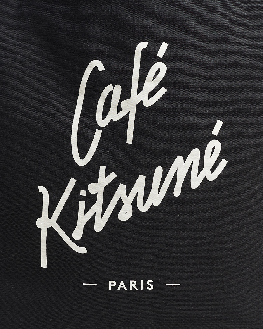 Uomini | Café Kitsuné Tote Bag Black | Café Kitsuné | Tote Bag Black