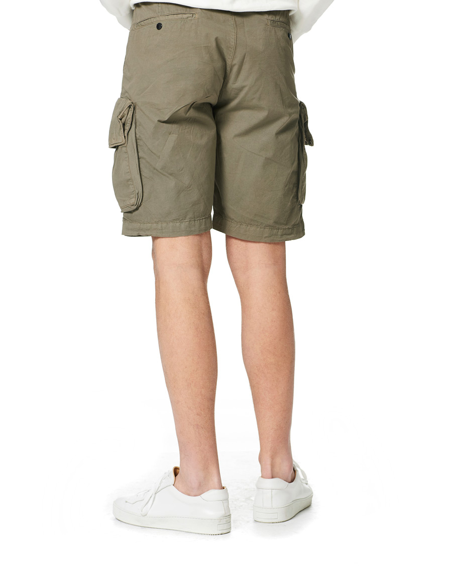 Uomini | Pantaloncini | C.P. Company | Stretch Twill Cargo Shorts Olive