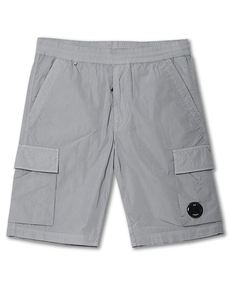 Uomini | Pantaloncini | C.P. Company | Chrome-R Drawstring Cargo Shorts Grey