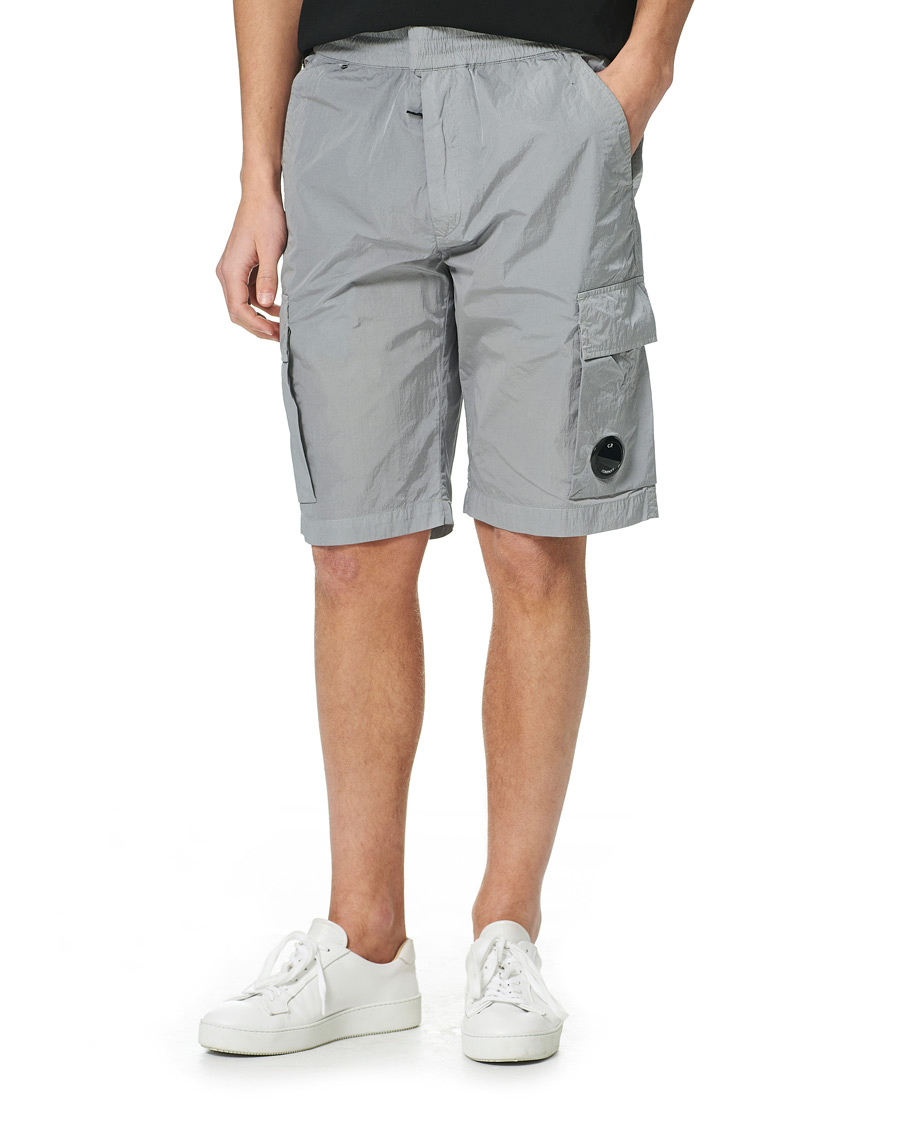 Uomini | Pantaloncini | C.P. Company | Chrome-R Drawstring Cargo Shorts Grey