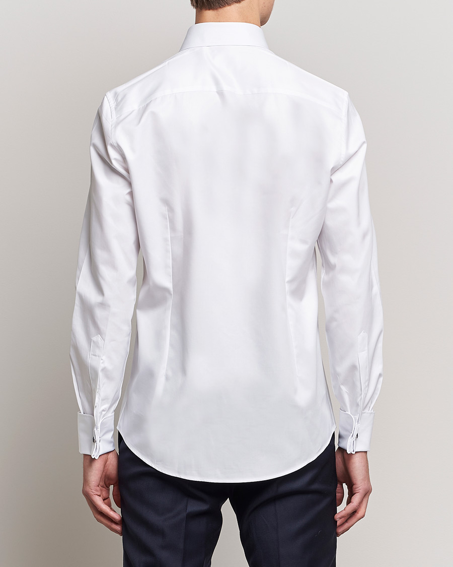 Uomini | Camicie | Stenströms | Slimline Double Cuff White
