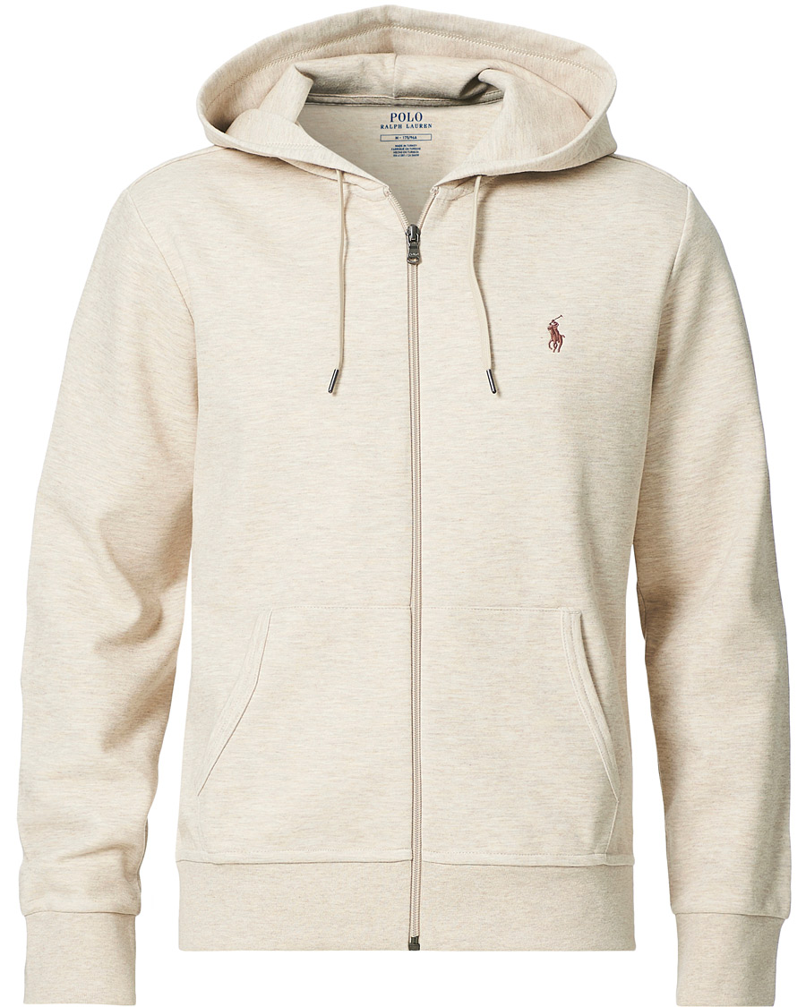 Uomini | Maglieria | Polo Ralph Lauren | Tech Full-Zip Hoodie Expedition Dune Heather