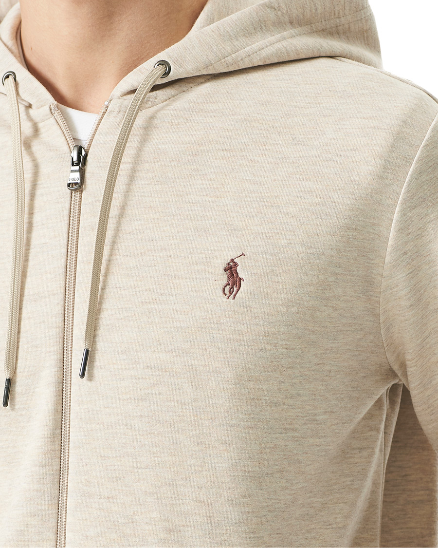 Uomini | Maglieria | Polo Ralph Lauren | Tech Full-Zip Hoodie Expedition Dune Heather