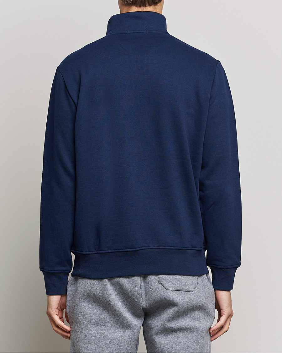 Uomini | Maglieria | Polo Ralph Lauren | Fleece Jersey Half Zip Cruise Navy