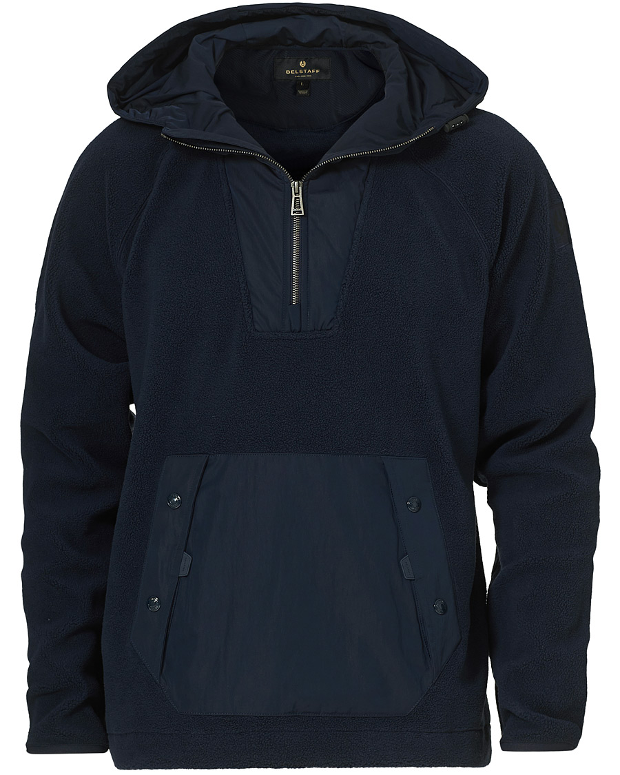 Uomini | Maglieria | Belstaff | Atlantic Pile Pullover Dark Ink