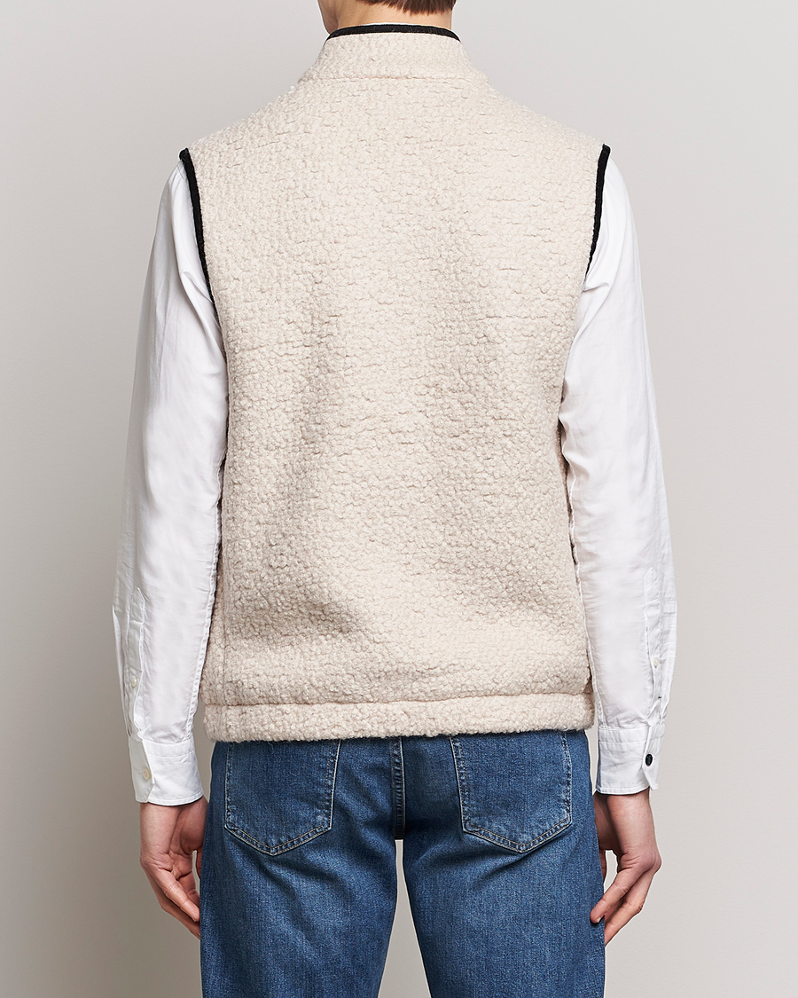 Uomini | Gilet | Morris | Whitfield Pile Vest White