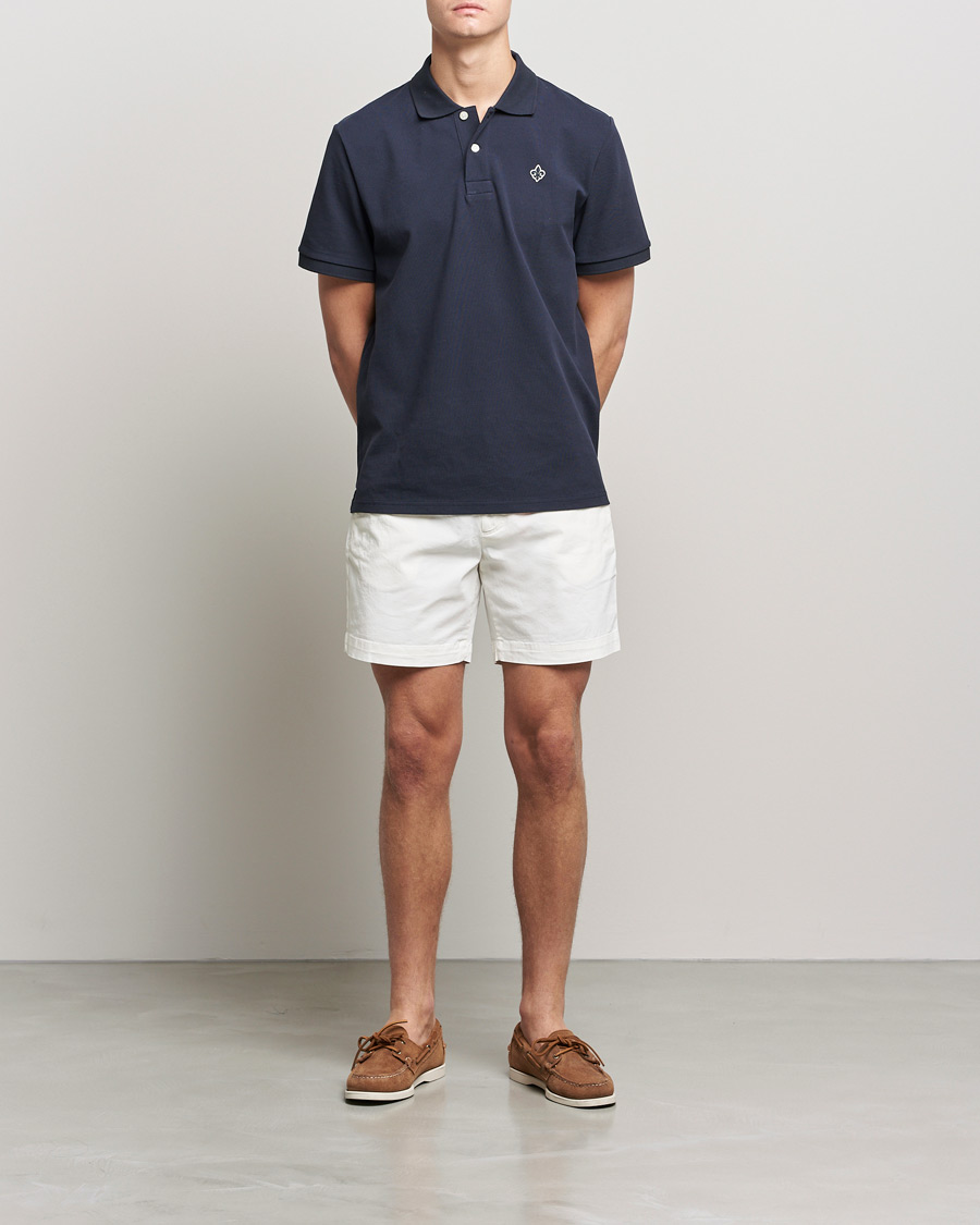 Uomini | Pantaloncini | Morris | Light Twill Chino Shorts White