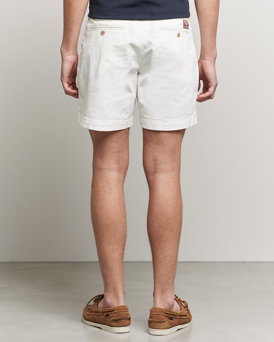 Uomini | Pantaloncini | Morris | Light Twill Chino Shorts White