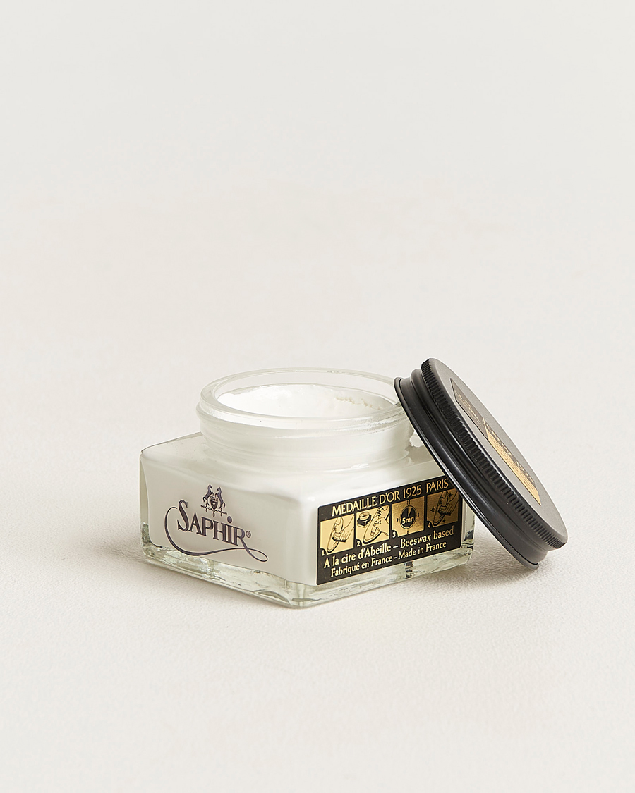 Uomini | Cura delle scarpe | Saphir Medaille d'Or | Creme Pommadier 1925 75 ml White