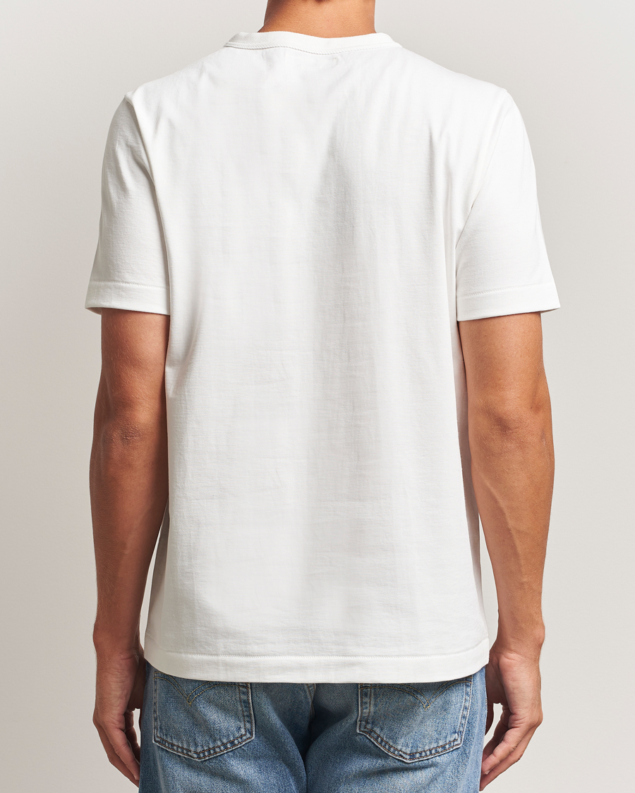 Uomini | T-shirt | Merz b. Schwanen | Relaxed Fit Loopwheeled T-Shirt White
