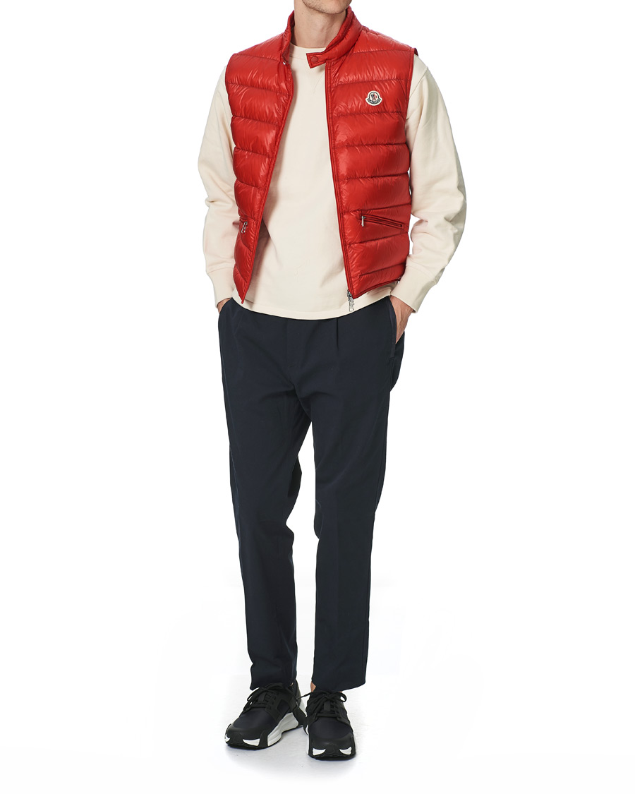 Uomini | Giacche | Moncler | Gui Down Vest Red