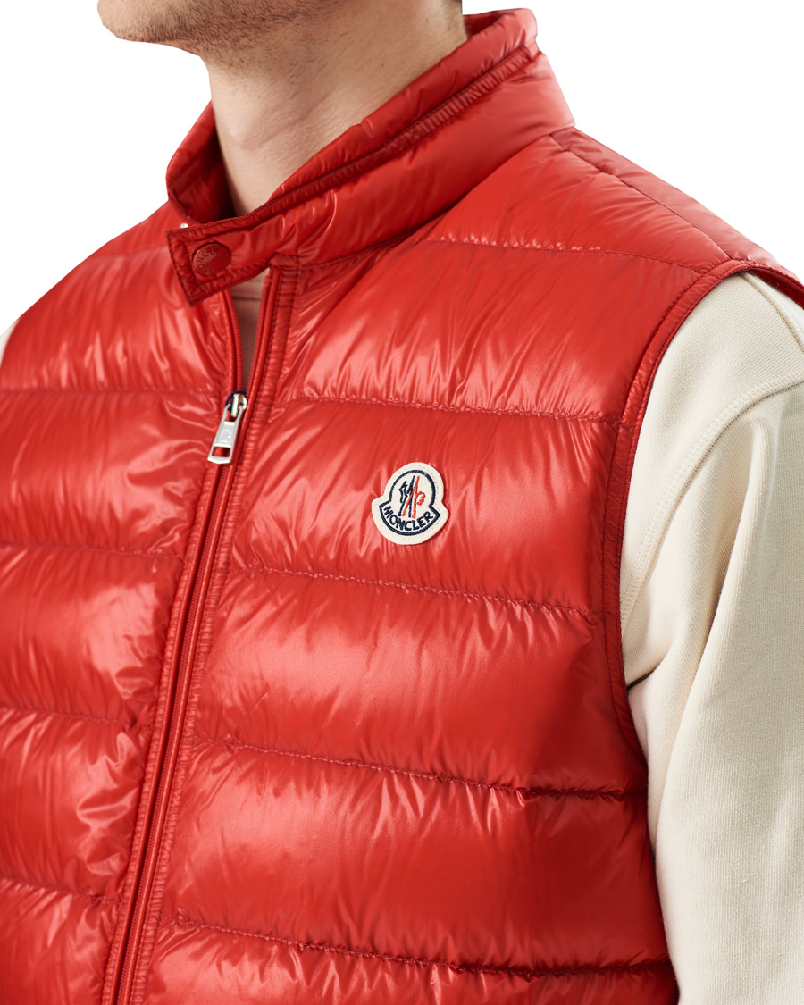 Uomini | Giacche | Moncler | Gui Down Vest Red