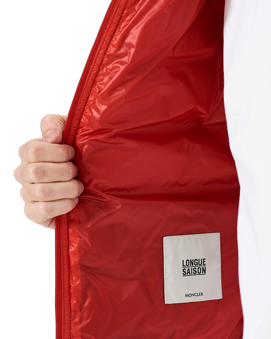 Uomini | Giacche | Moncler | Gui Down Vest Red