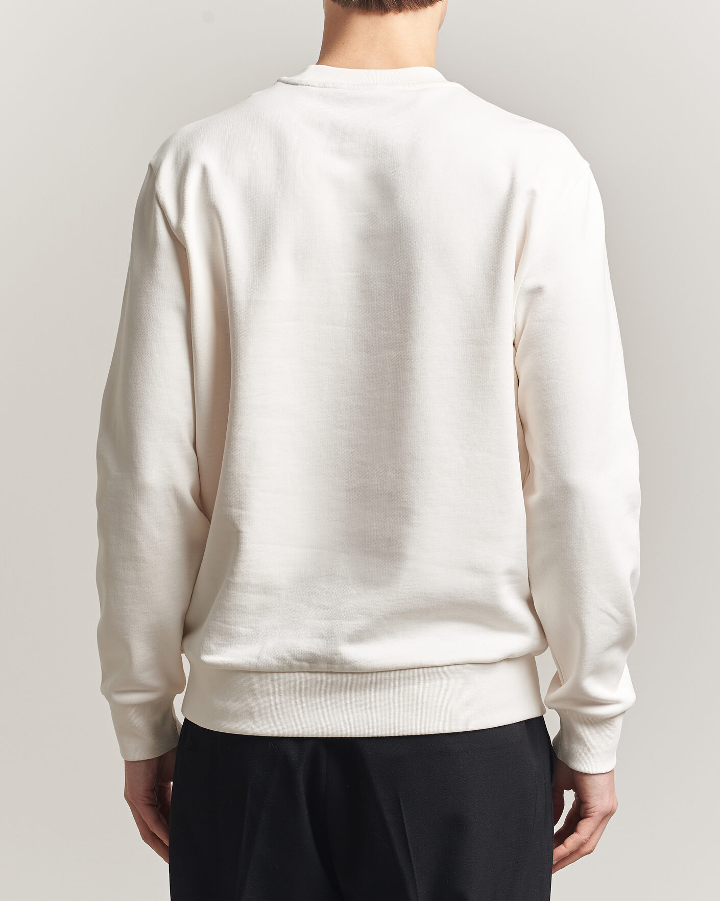 Uomini | Maglieria | Moncler | Logo Sweatshirt White