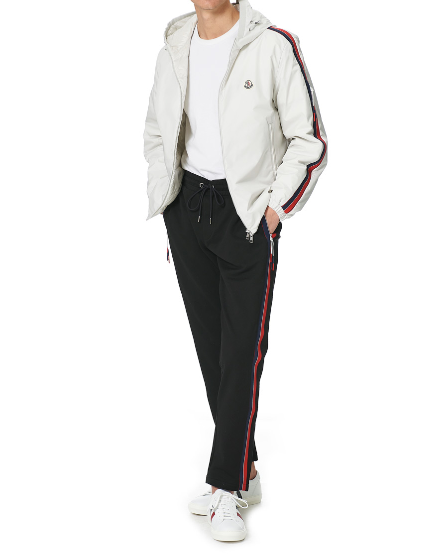 Uomini | Pantaloni | Moncler | Tape Logo Sweatpants Black