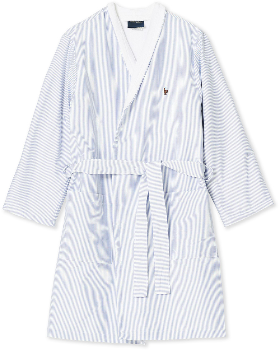 Uomini | Accappatoi & Pigiami | Ralph Lauren Home | Oxford Men Kimono Bathrobe Blue