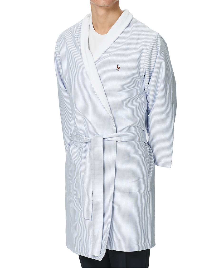 Uomini | Accappatoi & Pigiami | Ralph Lauren Home | Oxford Men Kimono Bathrobe Blue
