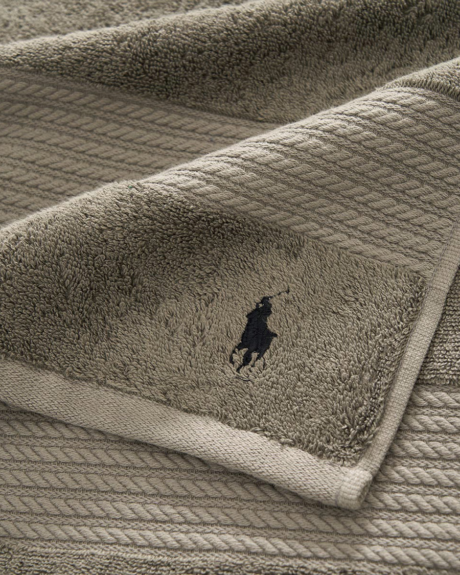 Uomini | Ralph Lauren Home Polo Player Shower Towel 75x140 Pebble | Ralph Lauren Home | Polo Player Shower Towel 75x140 Pebble