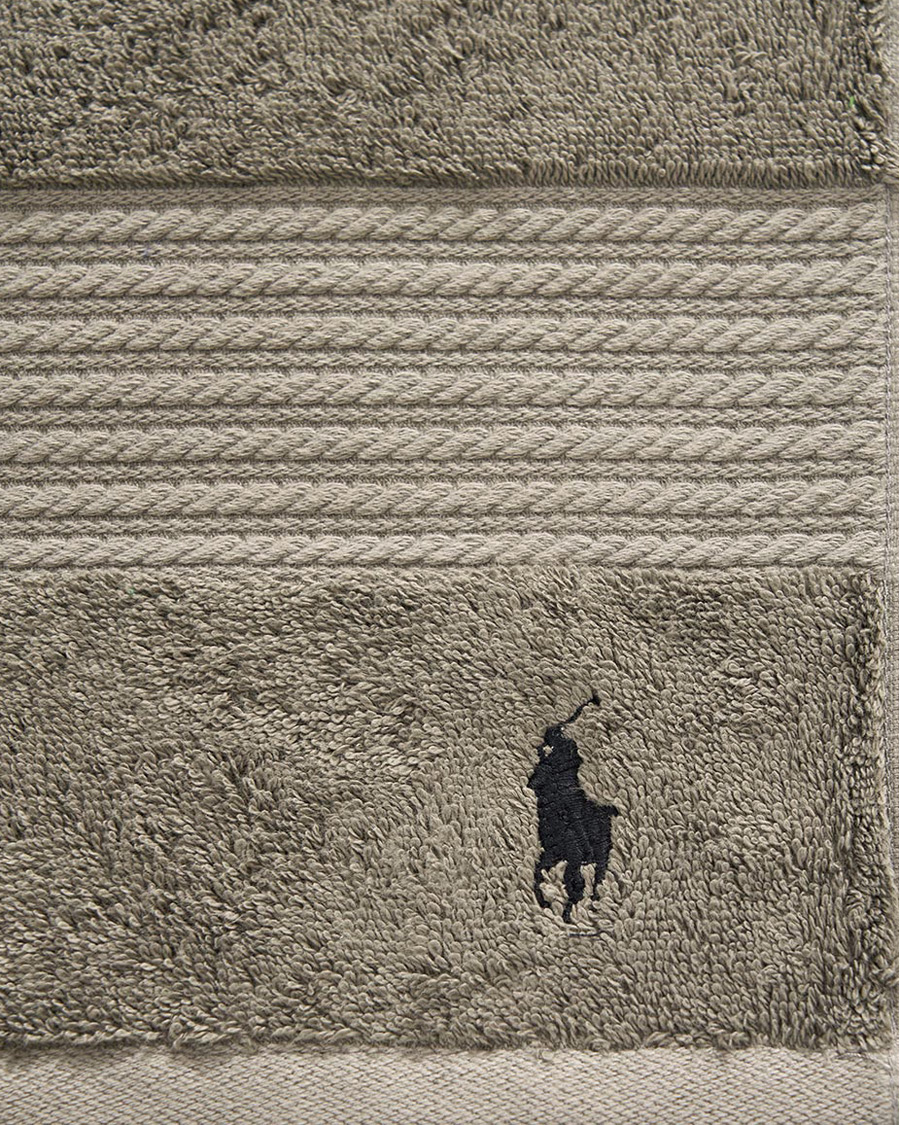 Uomini | Ralph Lauren Home Polo Player Shower Towel 75x140 Pebble | Ralph Lauren Home | Polo Player Shower Towel 75x140 Pebble
