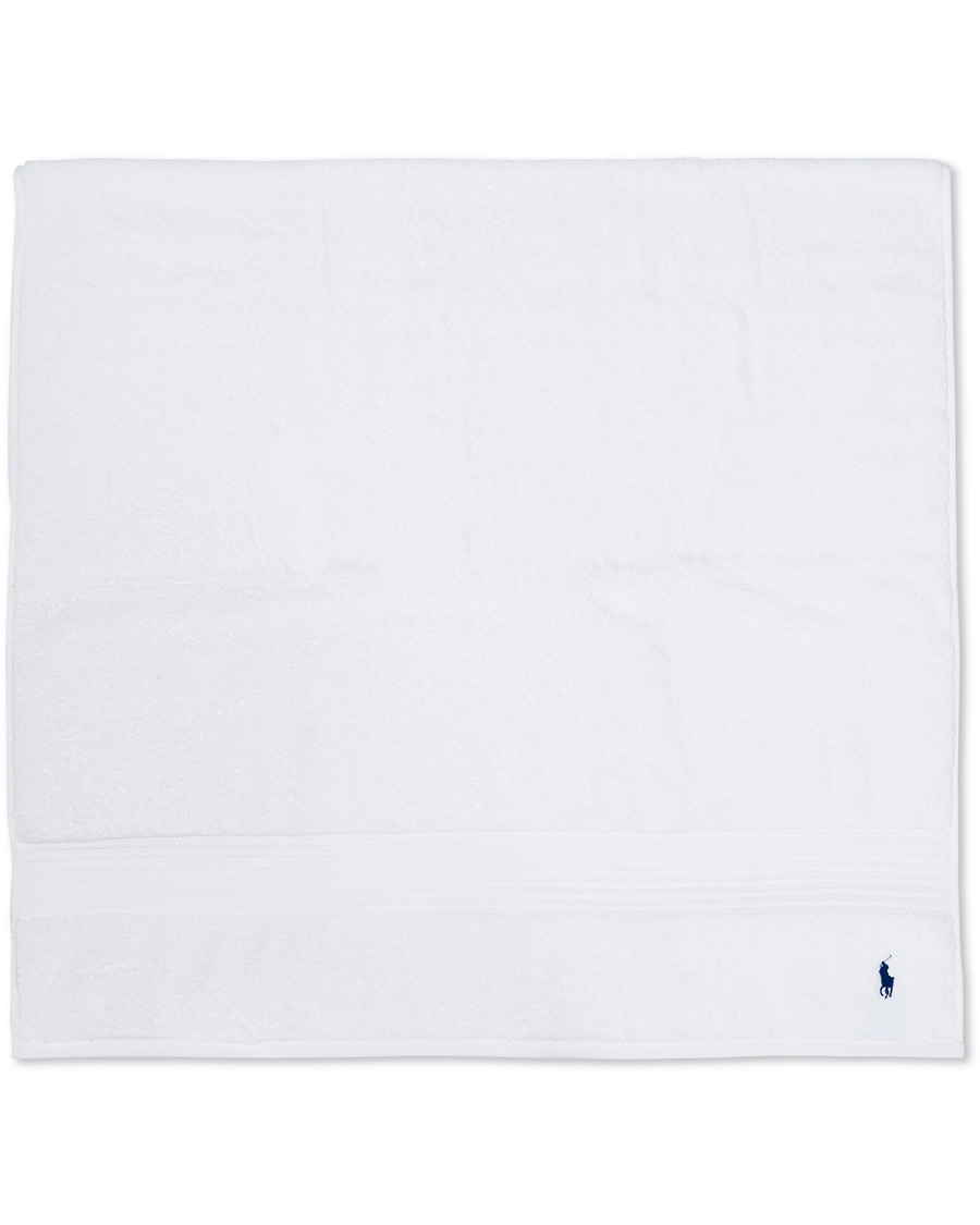 Uomini | Ralph Lauren Home Polo Player Bath Sheet 90x170 White | Ralph Lauren Home | Polo Player Bath Sheet 90x170 White