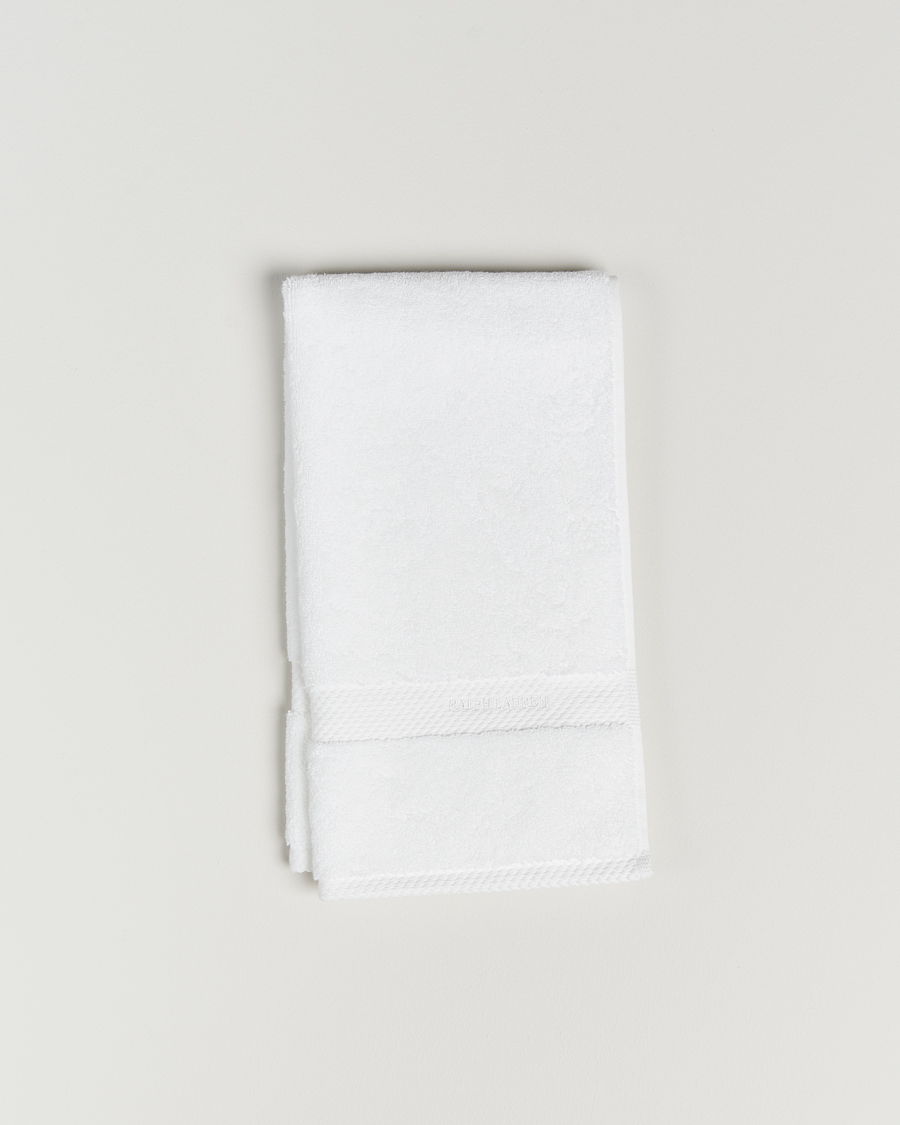 Uomini | Ralph Lauren Home Avenue Guest Towel 42x70 White | Ralph Lauren Home | Avenue Guest Towel 42x70 White