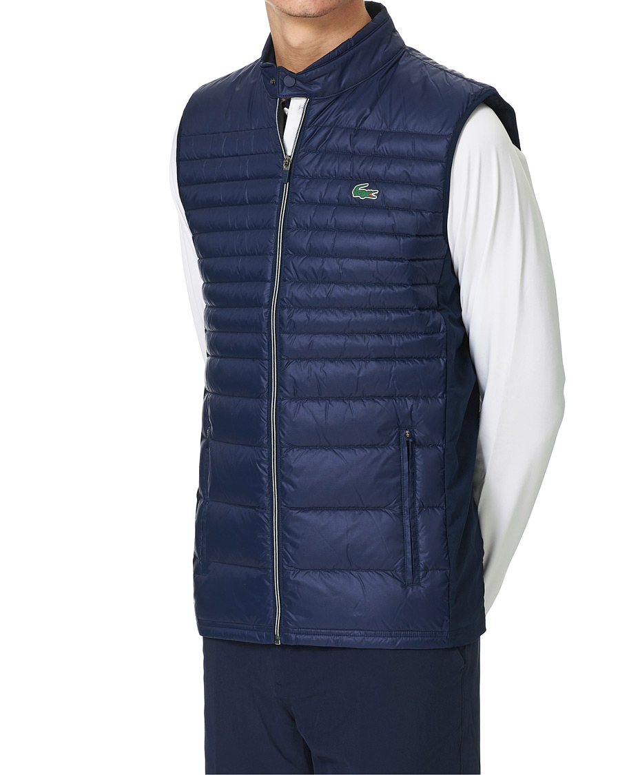 Uomini | Giacche | Lacoste | Light Down Vest Navy Blue