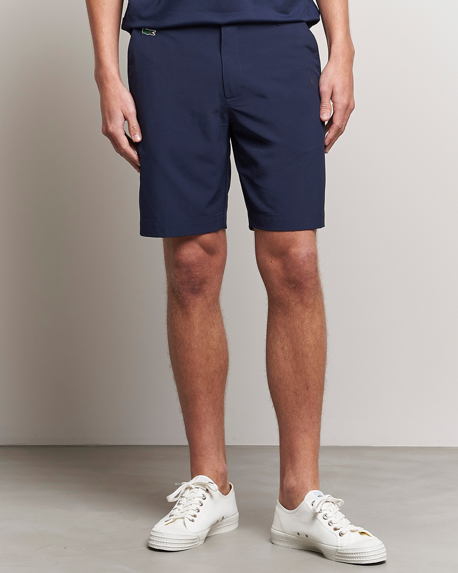 Uomini | Pantaloncini | Lacoste Sport | Performance Golf Shorts Navy Blue