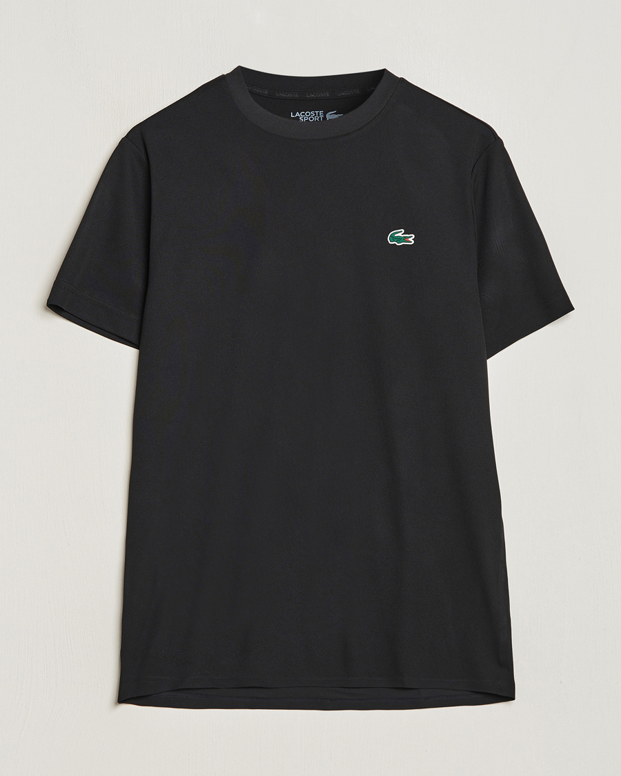 Uomini | T-shirt | Lacoste | Sport Performance Crew Neck T-Shirt Black