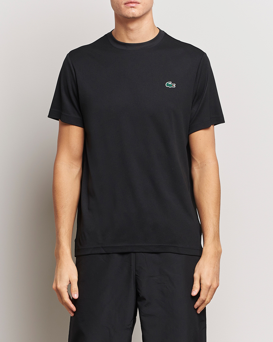 Uomini | T-shirt | Lacoste | Sport Performance Crew Neck T-Shirt Black