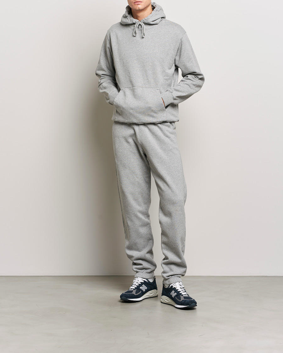 Uomini | Pantaloni | Colorful Standard | Classic Organic Sweatpants Heather Grey