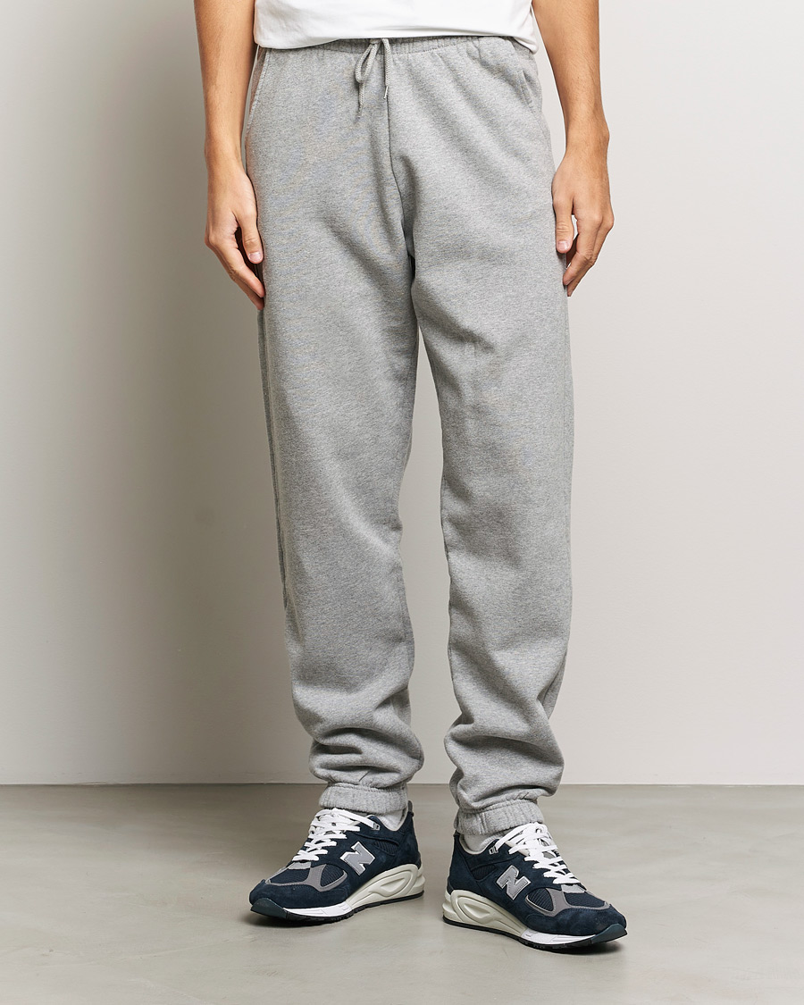 Uomini | Pantaloni | Colorful Standard | Classic Organic Sweatpants Heather Grey