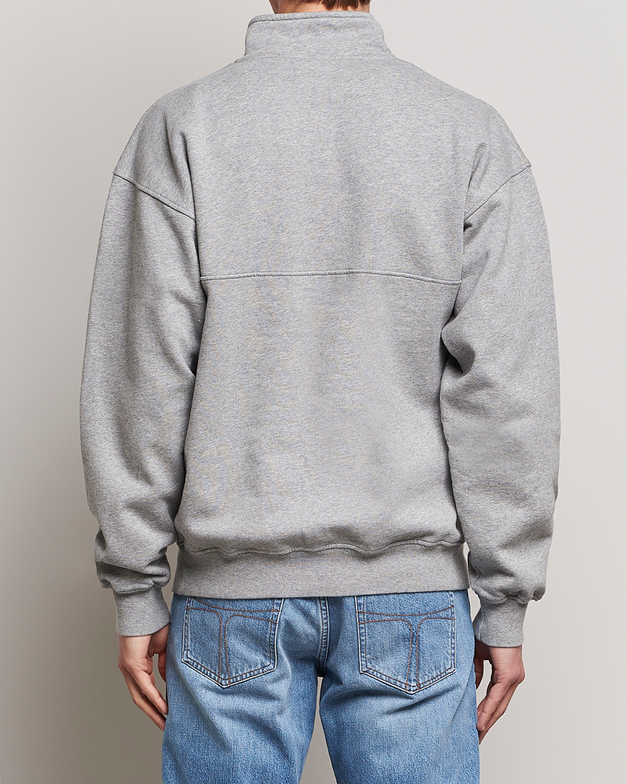 Uomini | Maglieria | Colorful Standard | Classic Organic Half-Zip Heather Grey