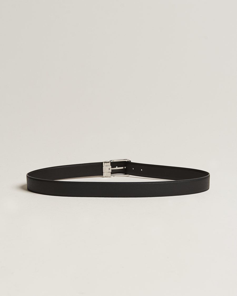 Uomini | Cinture | Montblanc | Black 35 mm Leather belt Black