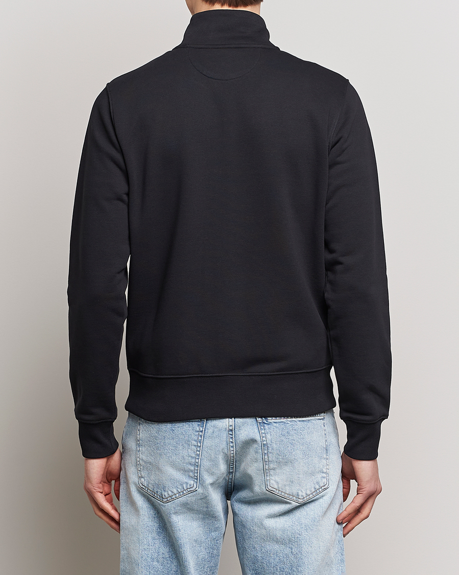 Uomini | Maglieria | GANT | Original Shield Logo Full-Zip Sweater Black