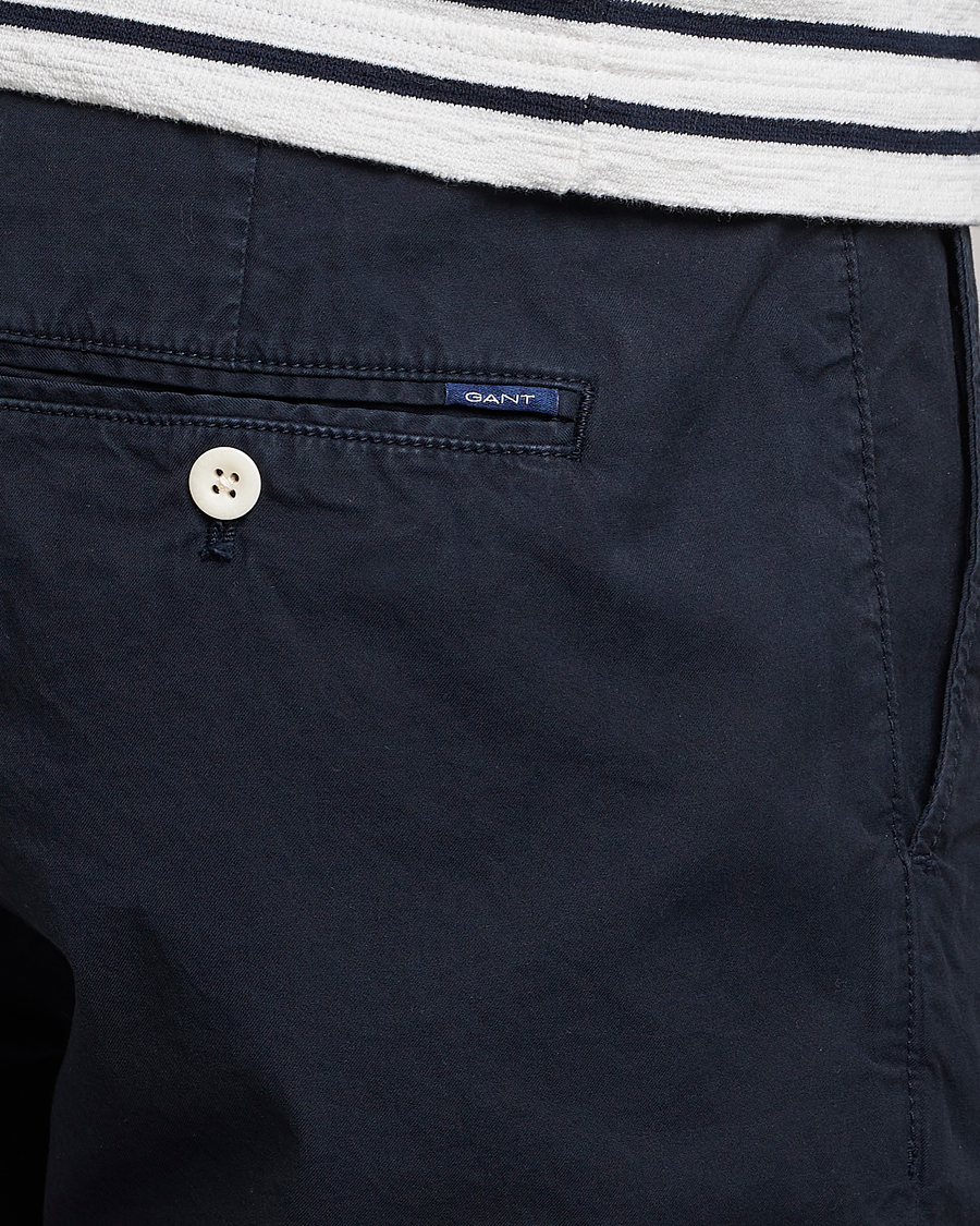 Uomini | Pantaloncini | Gant | Regular Sunbleached Shorts Marine