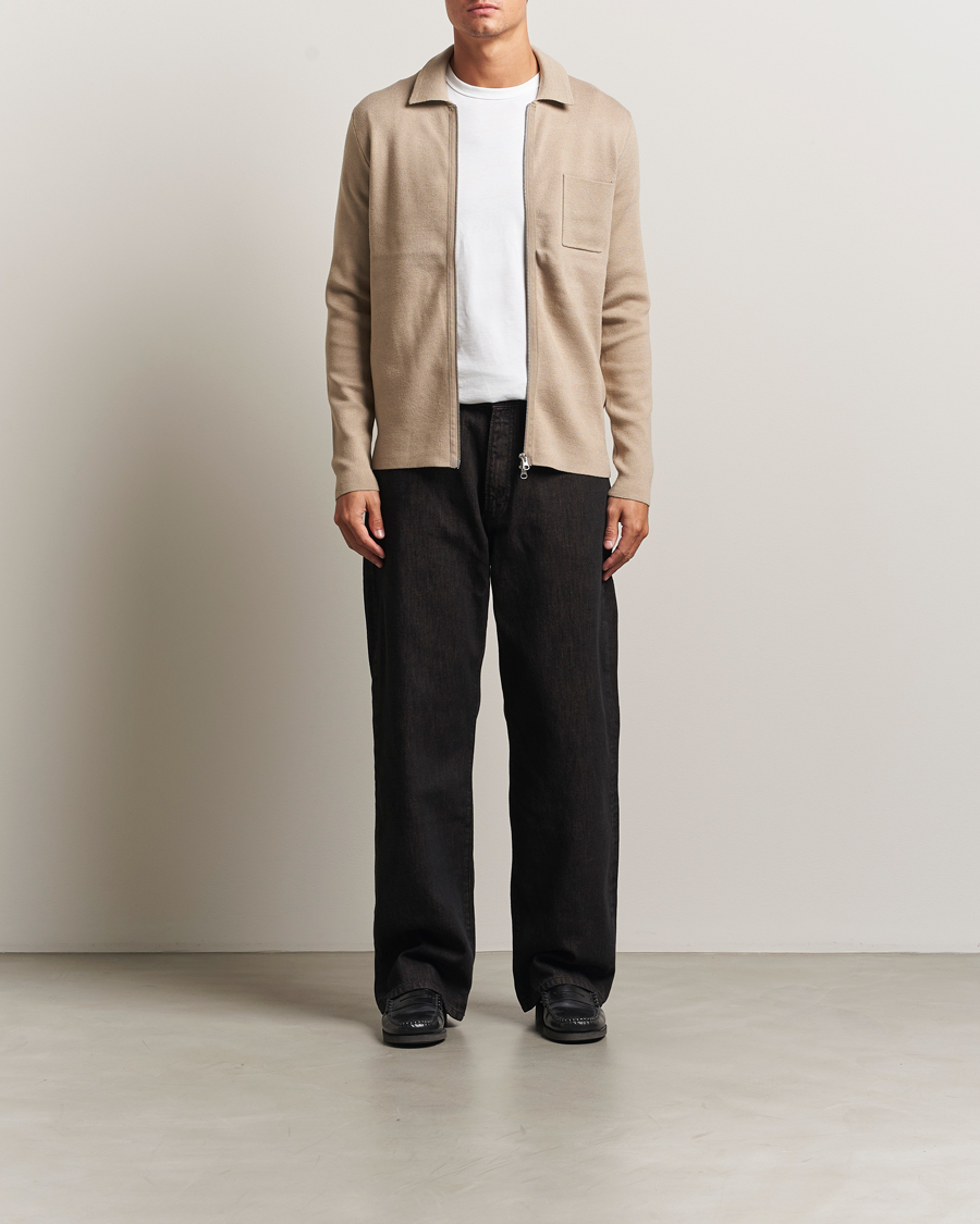 Uomini | Maglieria | Samsøe Samsøe | Guna Full Zip Pure Cashmere