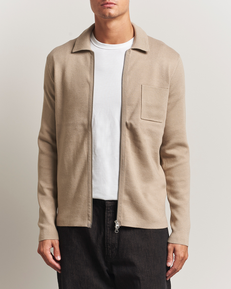 Uomini | Maglieria | Samsøe Samsøe | Guna Full Zip Pure Cashmere