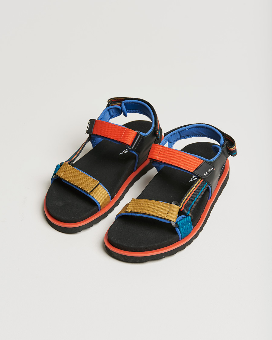 Uomini | Paul Smith Caliban Multi Sandals Black | Paul Smith | Caliban Multi Sandals Black