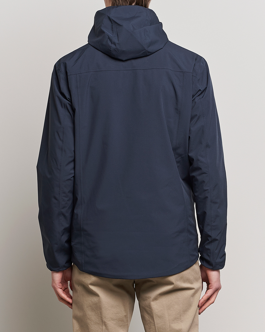 Uomini | Giacche | Scandinavian Edition | Hood Waterproof Jacket Midnight Blue